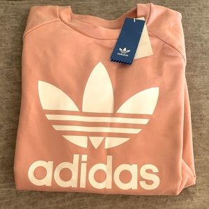 Adidas peach sweater